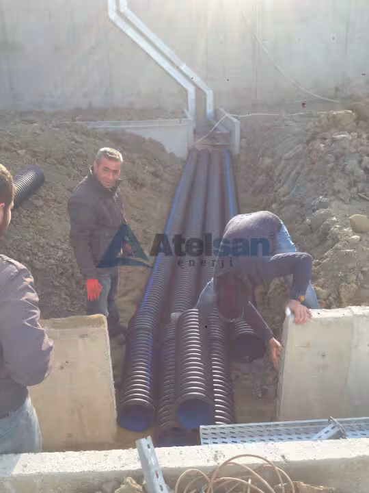 Tekirdağ Süleymanpaşa Batı İleri Biyolojik Arıtma Tesisi Komple Elektrik Tesisatı